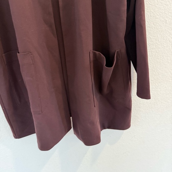 Eileen Fisher- NWOT Tencel Open Front Cardigan/ Jacket 2X - Picture 3 of 5